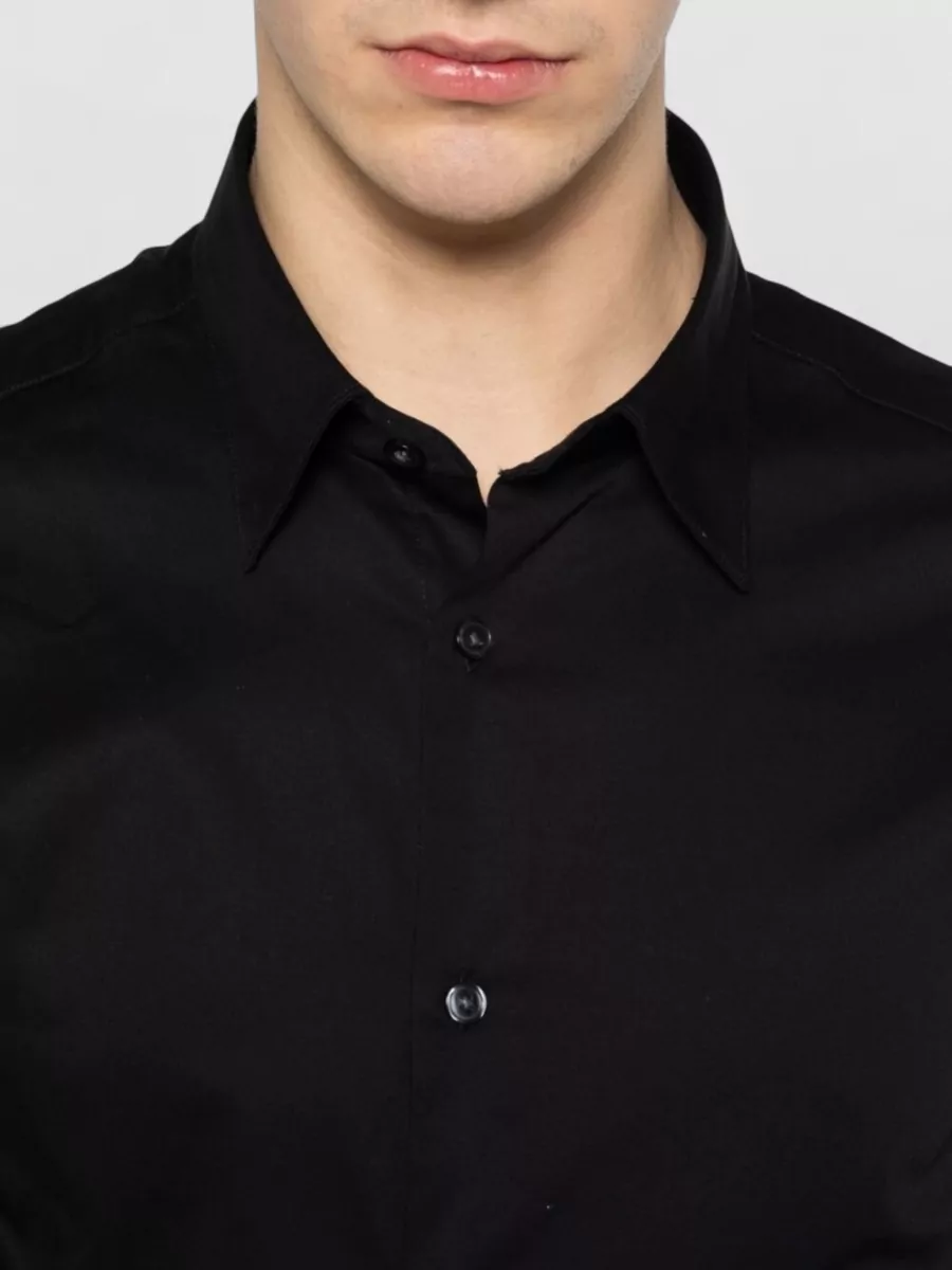 Emporio Armani Cotton Long-Sleeve Shirt