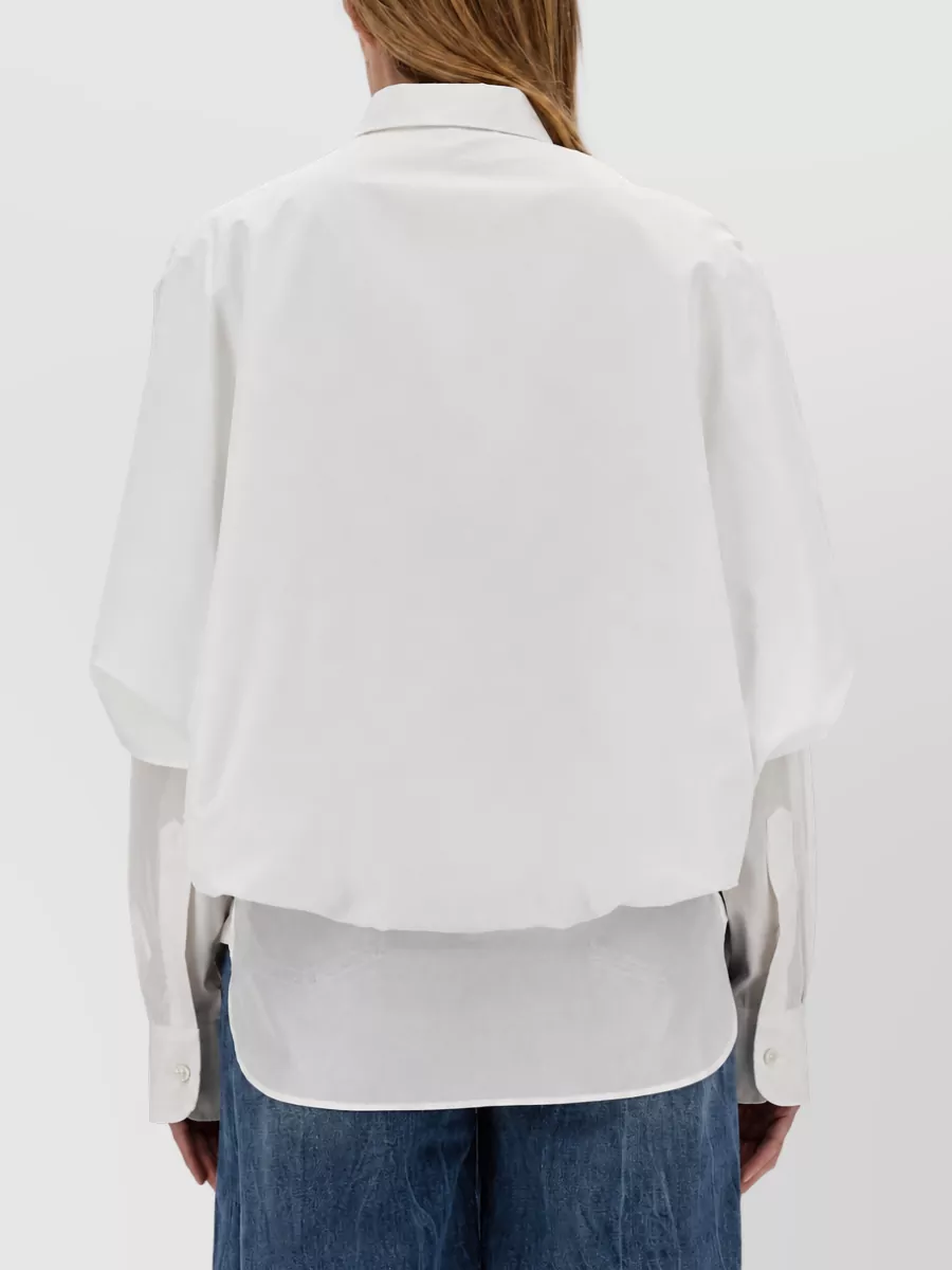 Stella Mccartney Cotton Cape Shirt