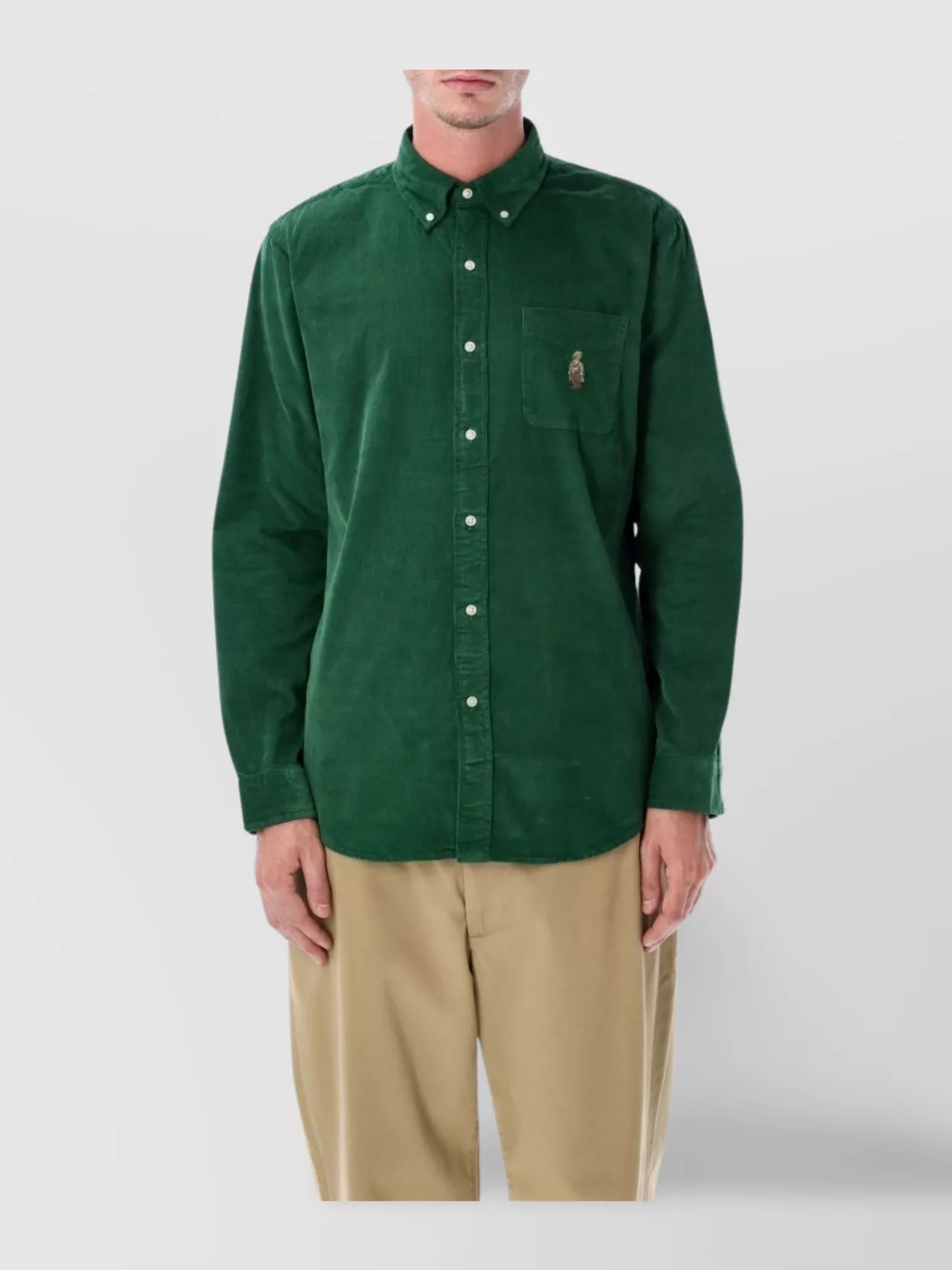 Polo Ralph Lauren Corduroy Button-down Shirt Embroidery