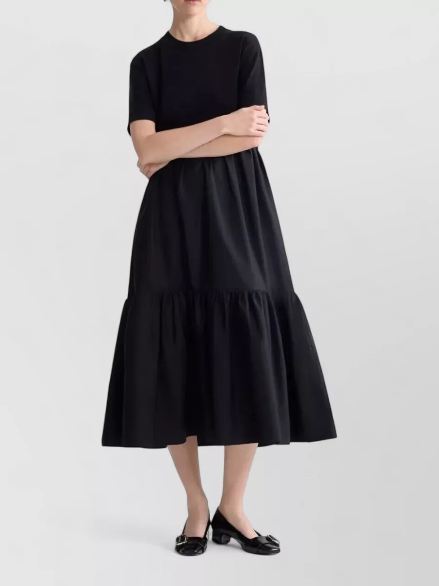 Patou Cotton Volume Midi Dress