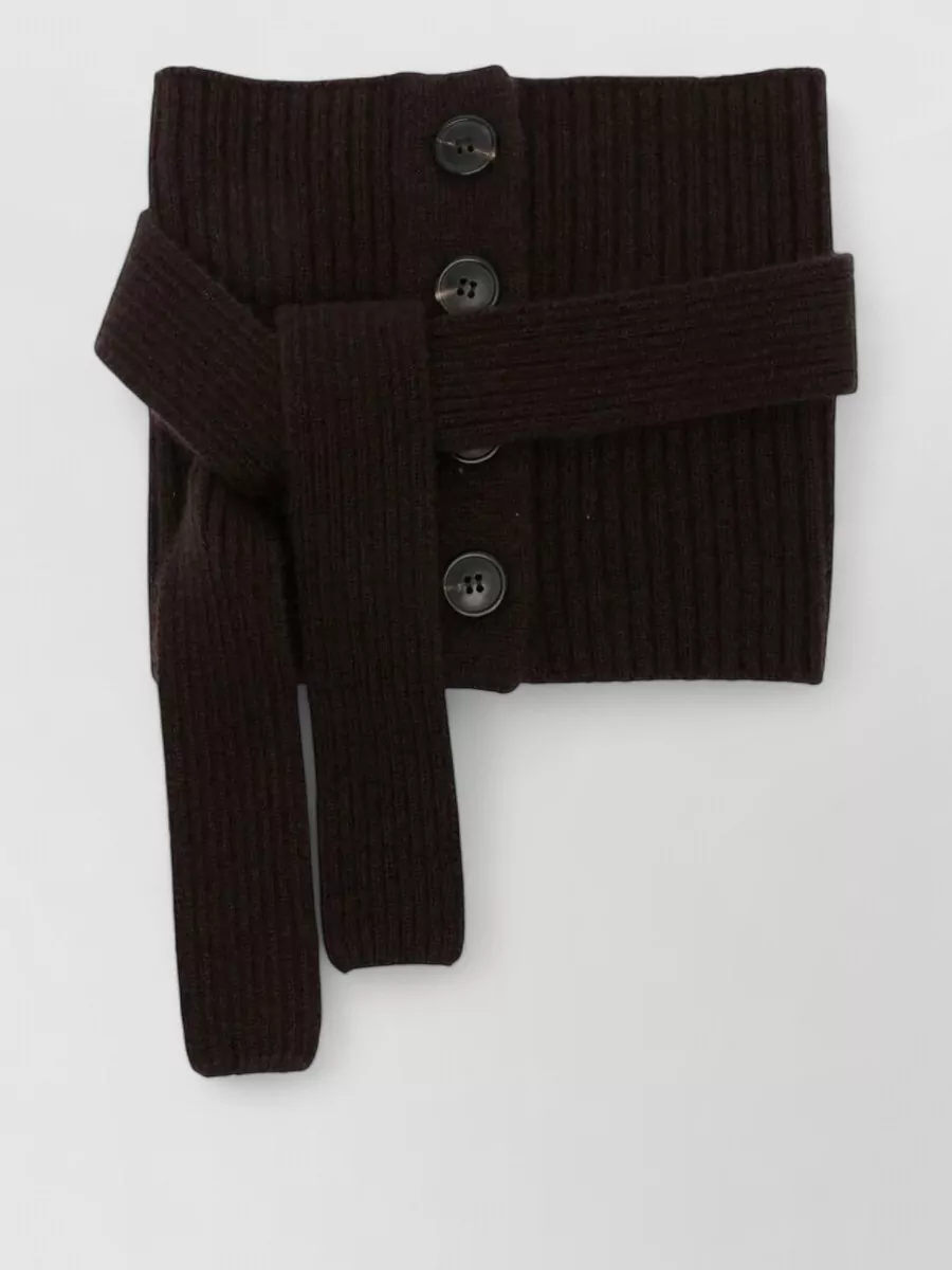 Dries Van Noten cashmere collar