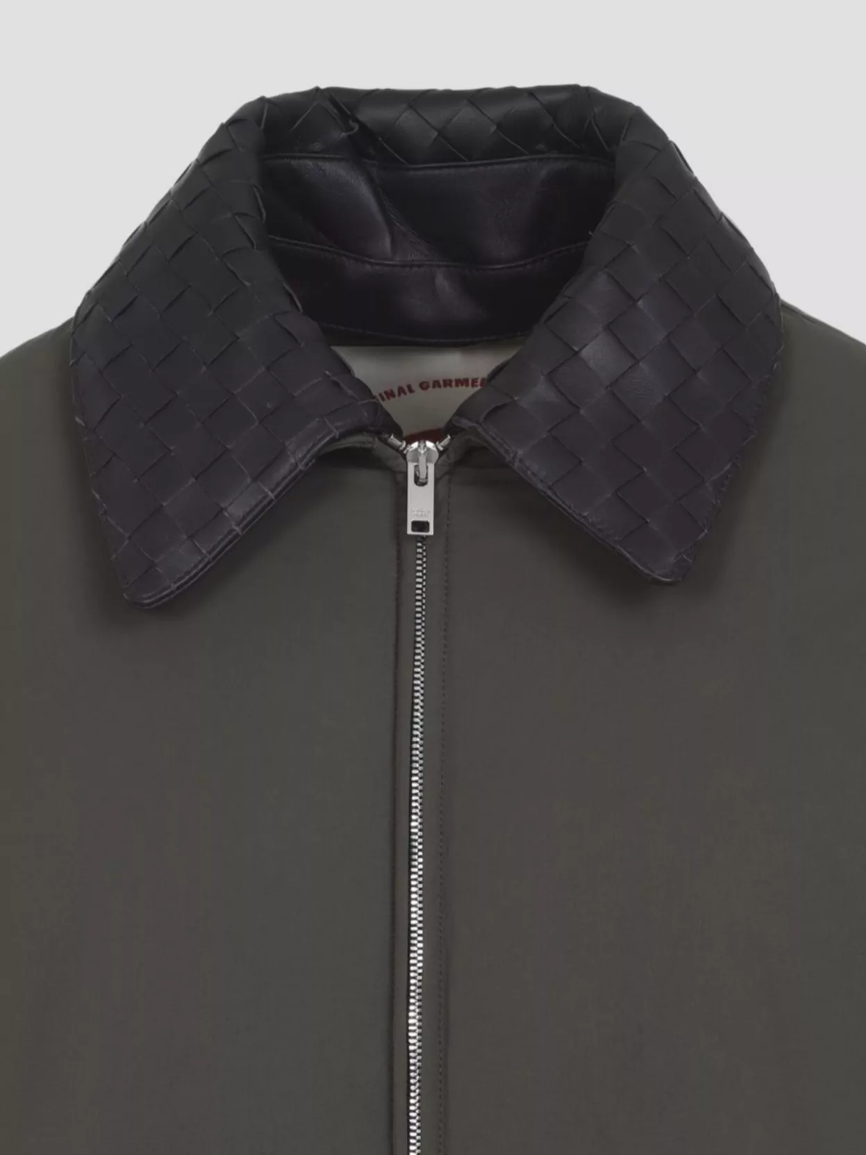 Bottega Veneta Insulated Jacket With Quilted Collar And Pockets