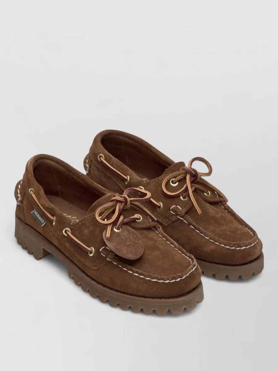 Sebago leather lace-up shoes