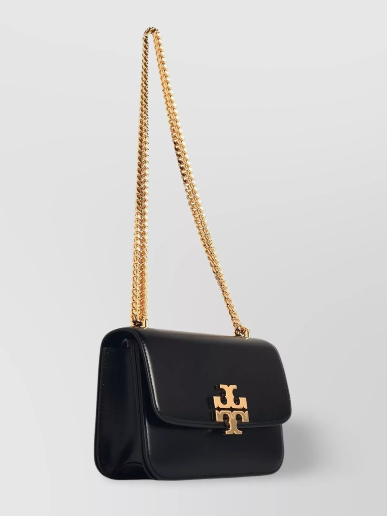 Tory Burch 'eleanor' Rectangular Crossbody Bag In Black