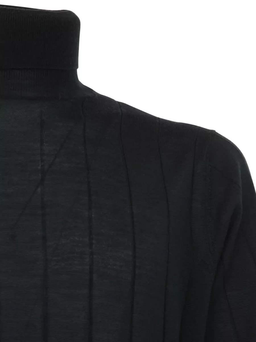 Filippo De Laurentis Wool Turtleneck Long-Sleeve Jumper