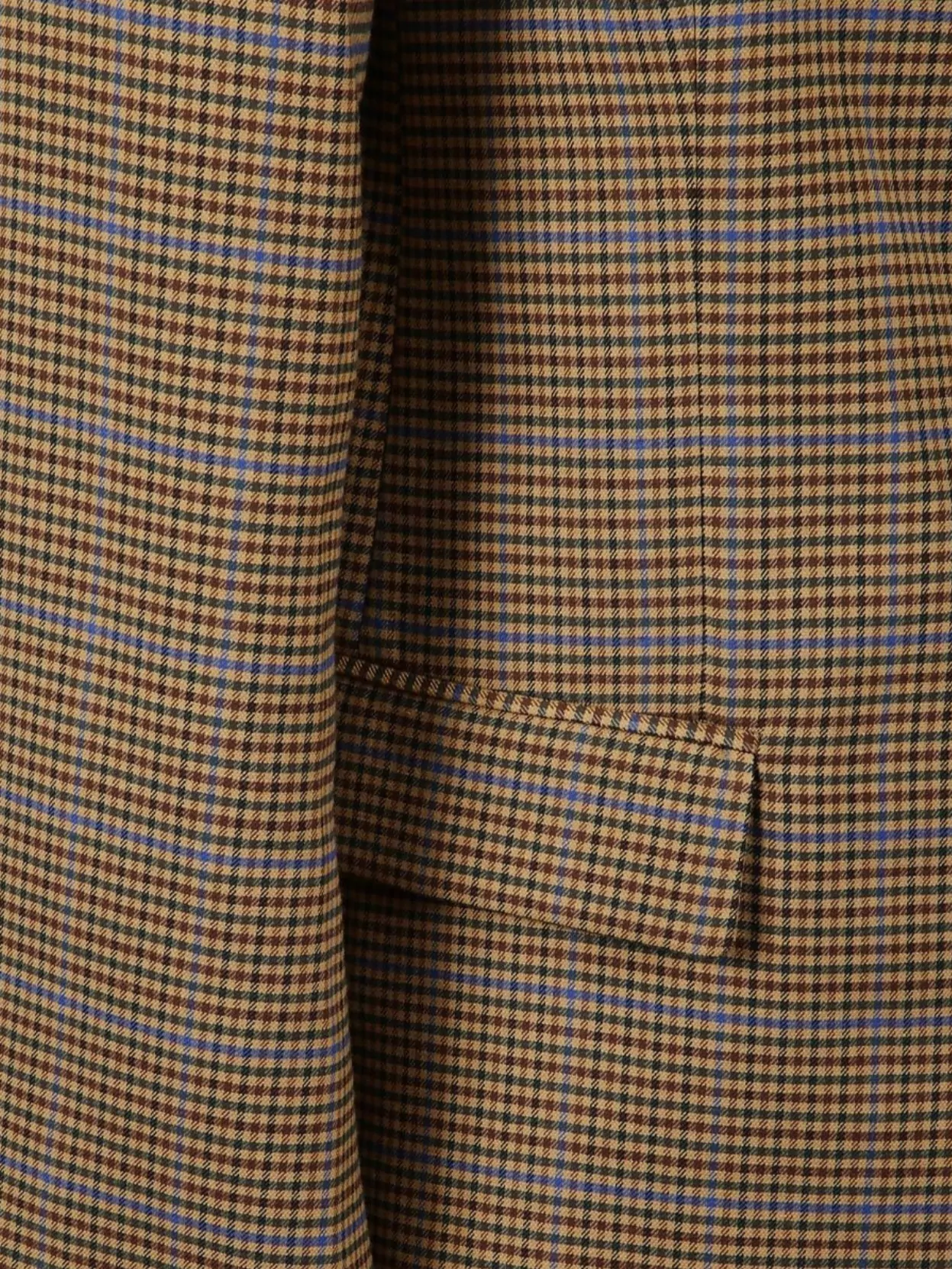 The Frankie Shop Houndstooth Oversized Blazer Flap Pockets