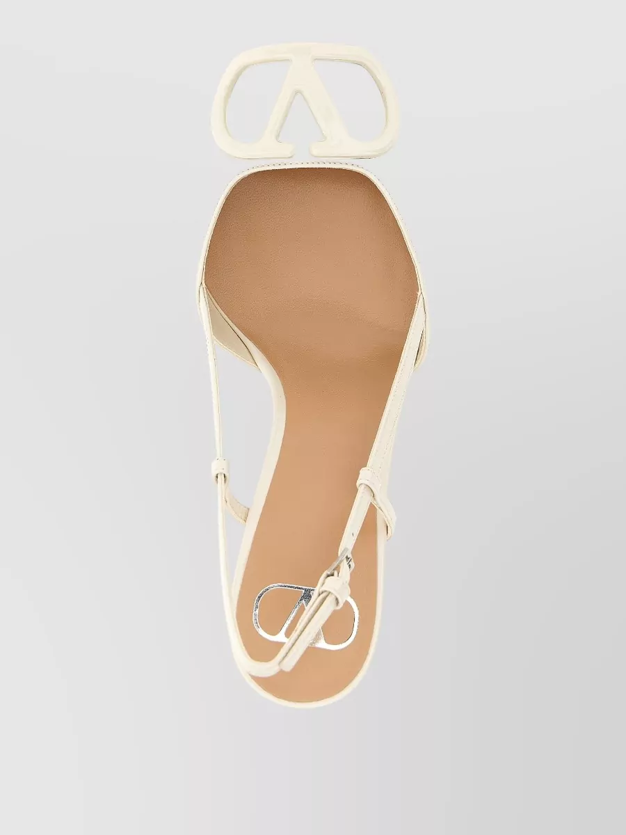 Valentino Garavani Leather Slingback Mules