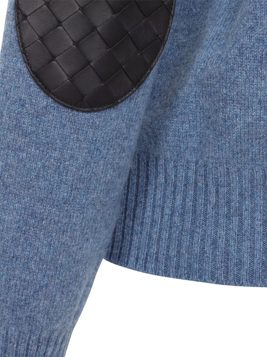 Bottega Veneta Cashmere Ribbed Crew-Neck Sweater