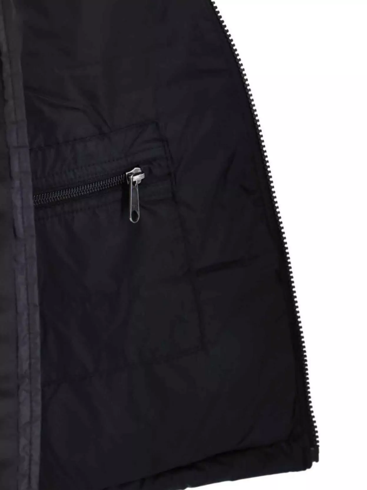 The North Face Quilted Jacket With High Collar And Long Sleeves