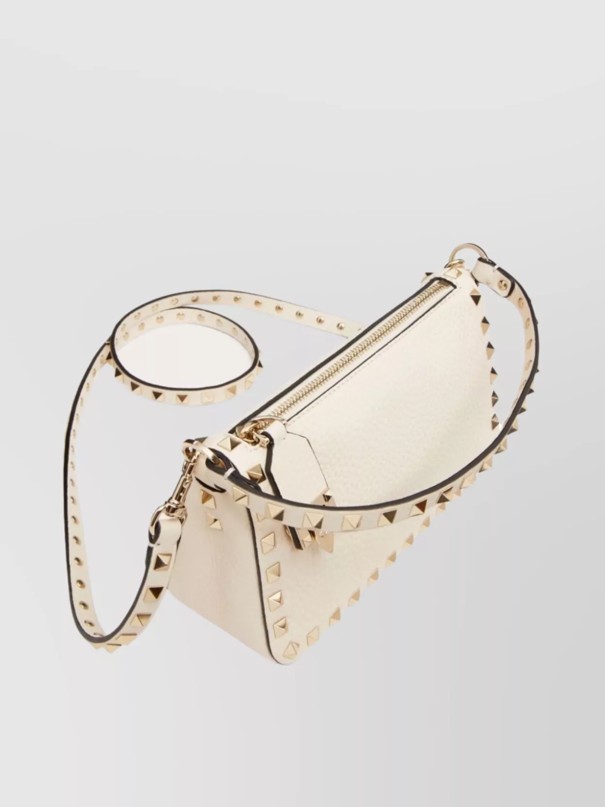 Valentino Garavani Small Leather Shoulder Bag With Rockstud Detailing