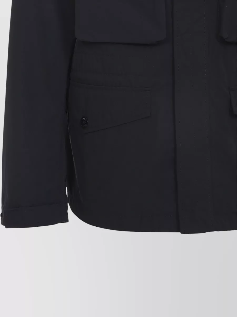 Stone Island Field Jacket High Collar Front Pockets