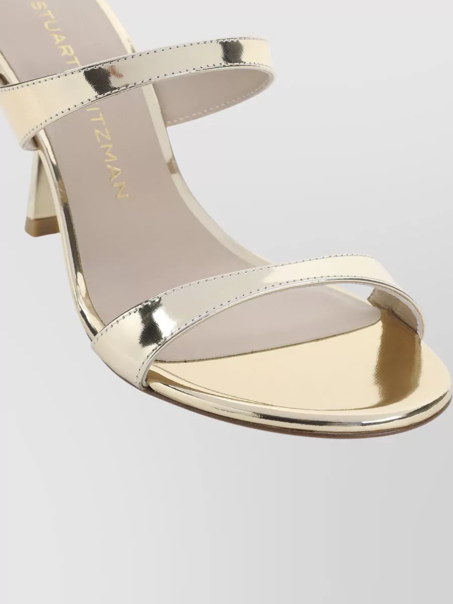 Stuart Weitzman Leather Mule Sandals