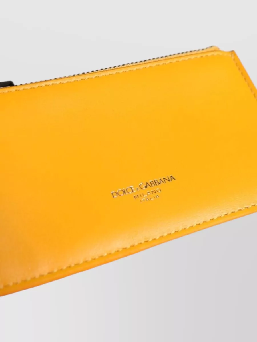 Dolce&Gabbana Leather Keyring Card Holder