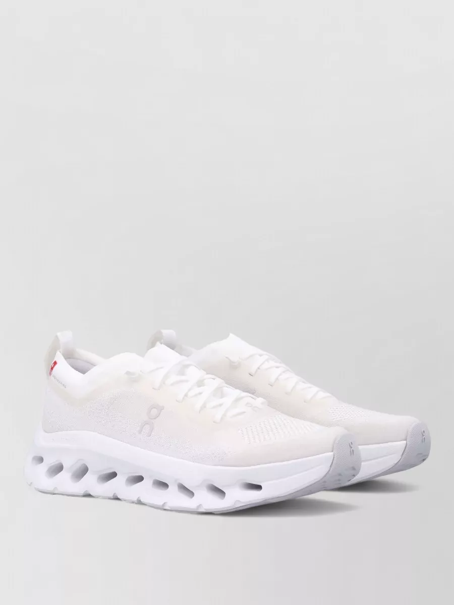 On Running Cloudtilt Moon Knit Low-Top Sneakers