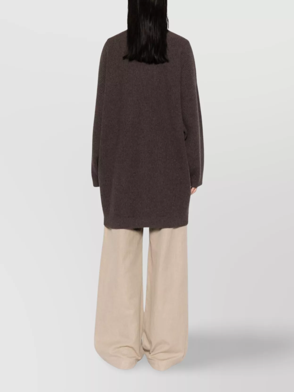 Brunello Cucinelli V-Necked Cashmere Cardigan Belted Waist