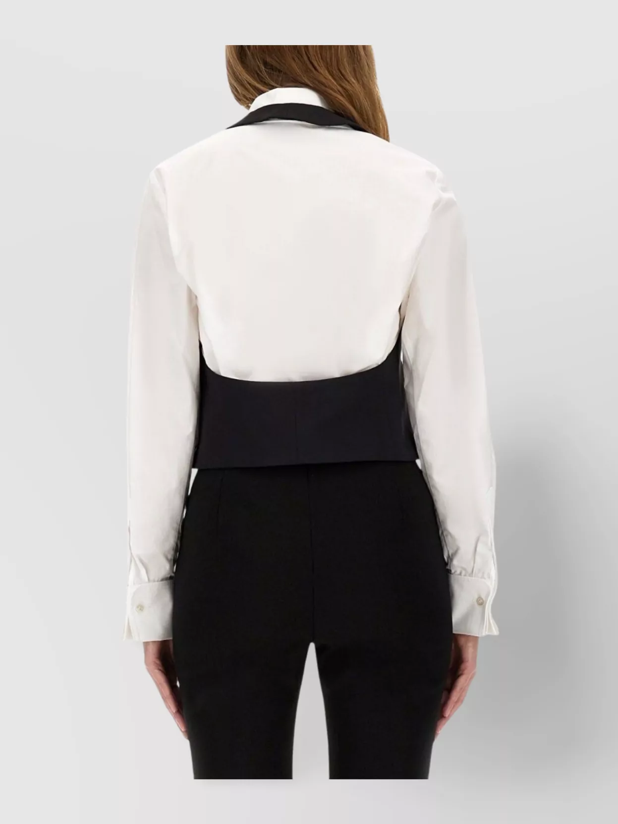 Nina Ricci Sleeveless Cropped Top For Modern Style