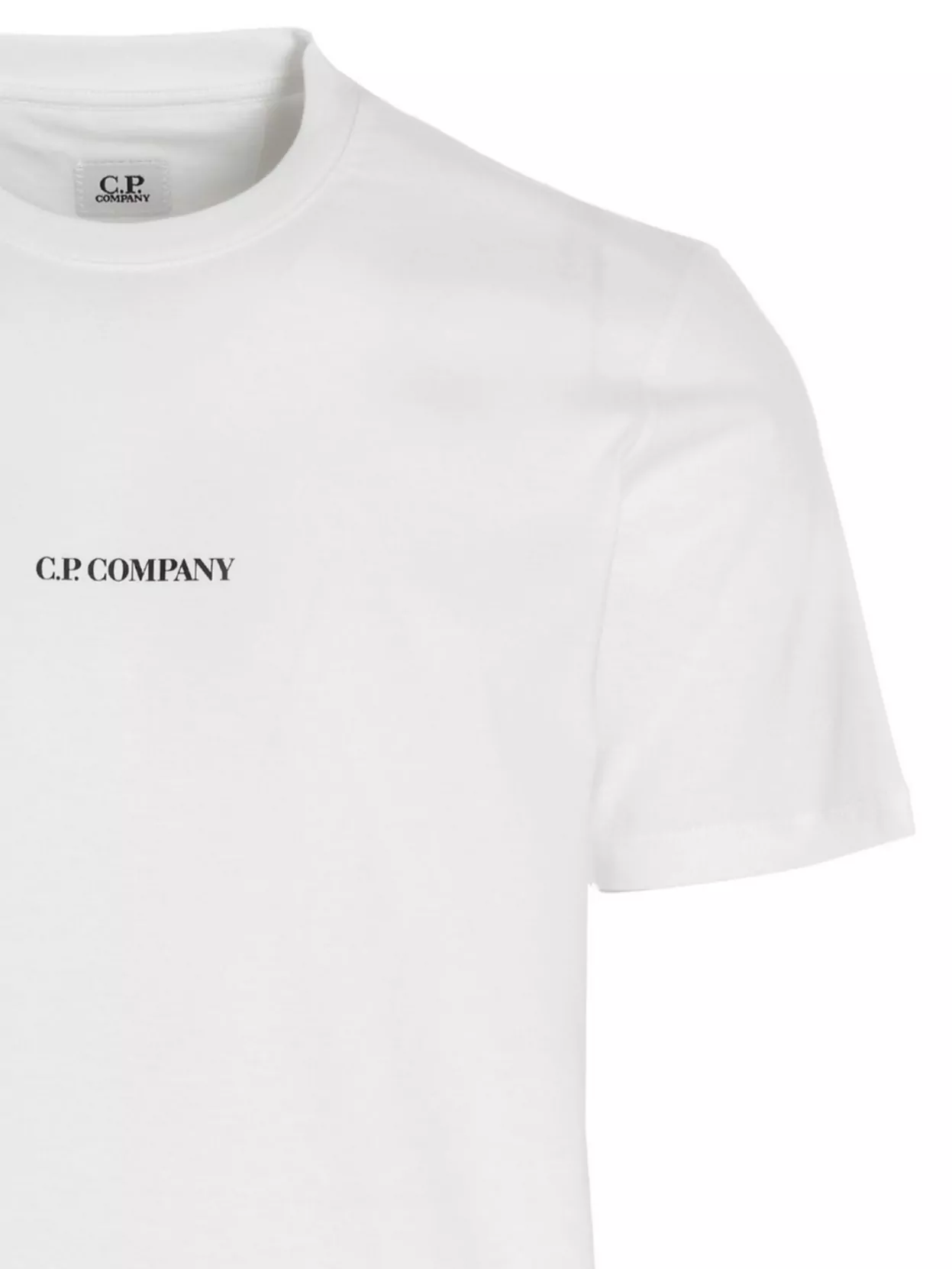 C.p. Company Logo T-Shirt Short Sleeves
