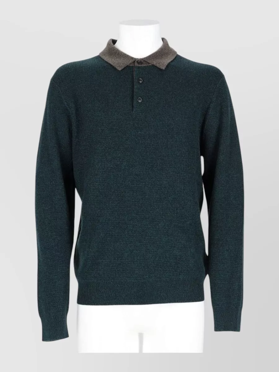 Paul Smith merino wool silk alpaca jumper