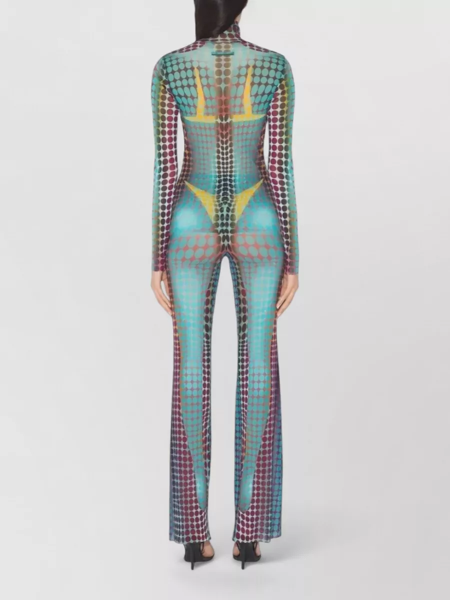 Jean Paul Gaultier Re Edition Top High Neck Long Sleeves