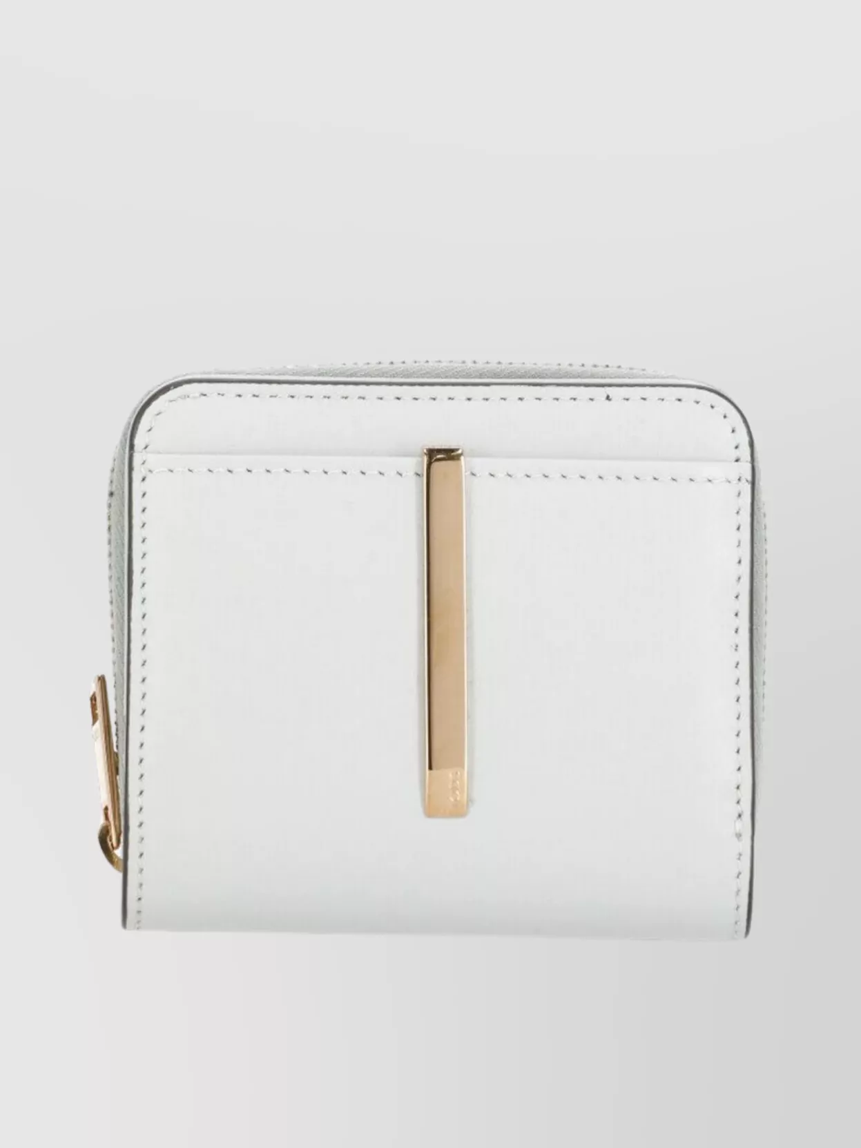 Tod's Small Leather Wallet Gold Hardware