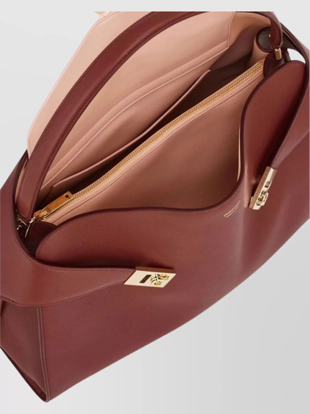 Ferragamo Embrace Medium Leather Tote Bag
