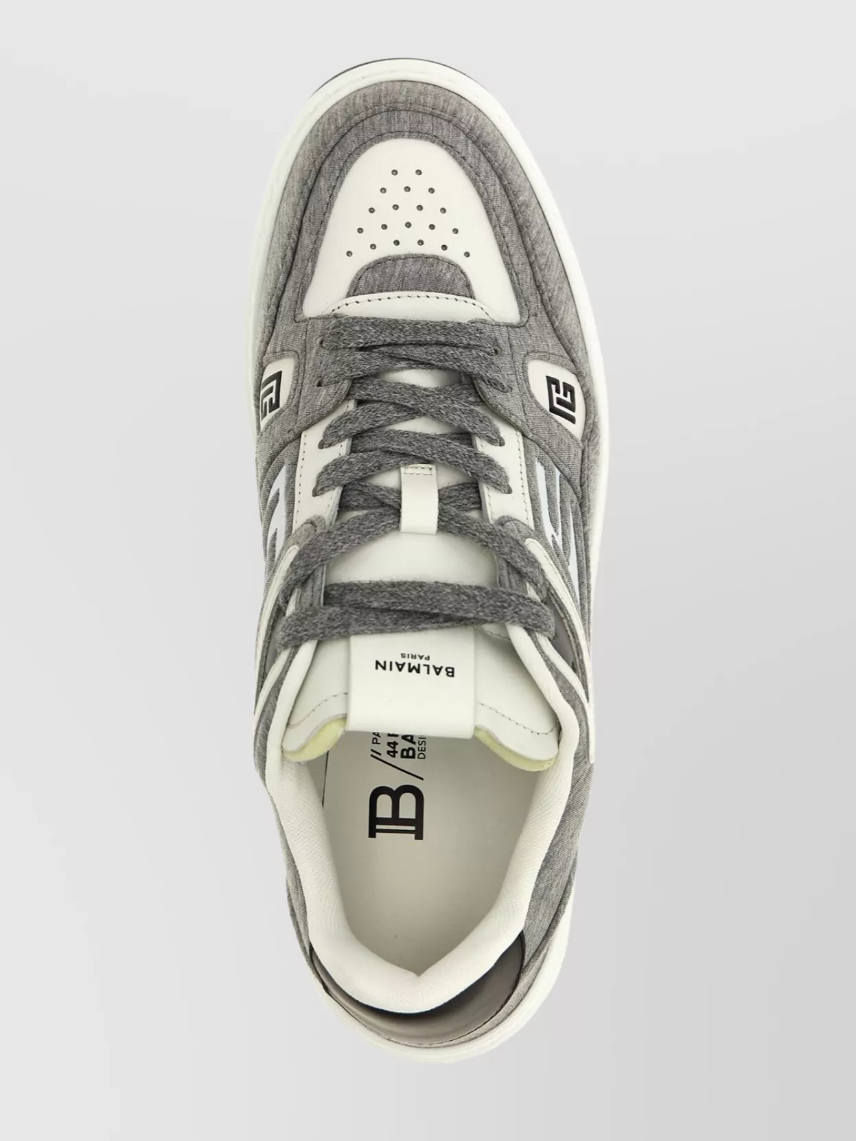 Balmain 'Skate Court' Sneakers Collar Padded