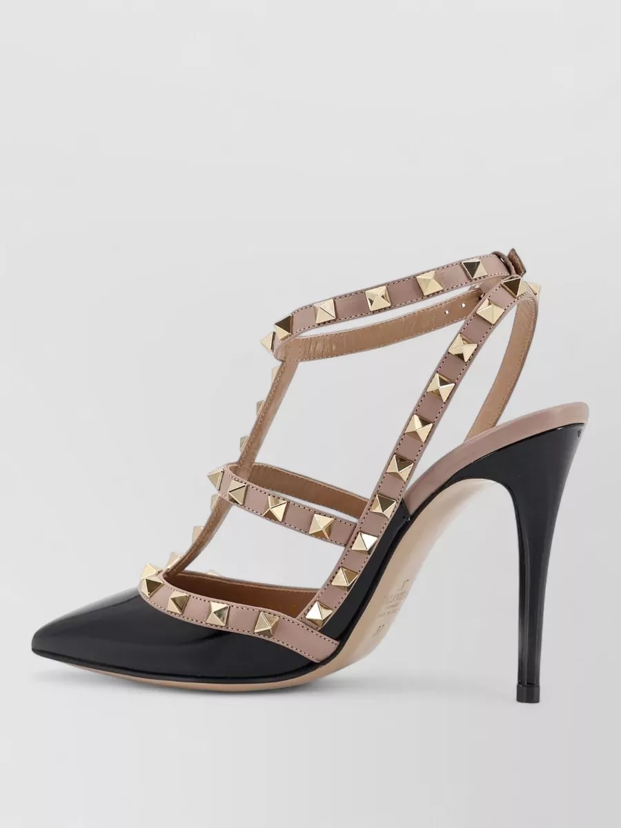 Valentino Garavani Patent Leather Ankle-Strap Pumps