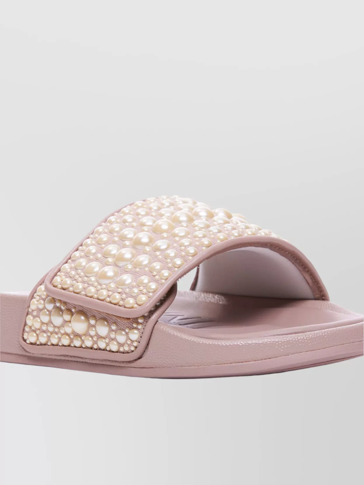 Jimmy Choo Pearl Embellished Flat Sandals