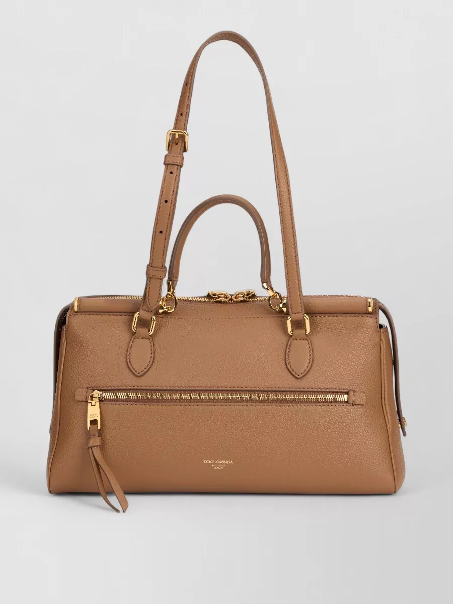 Dolce&Gabbana Odissea Leather Shoulder Bag