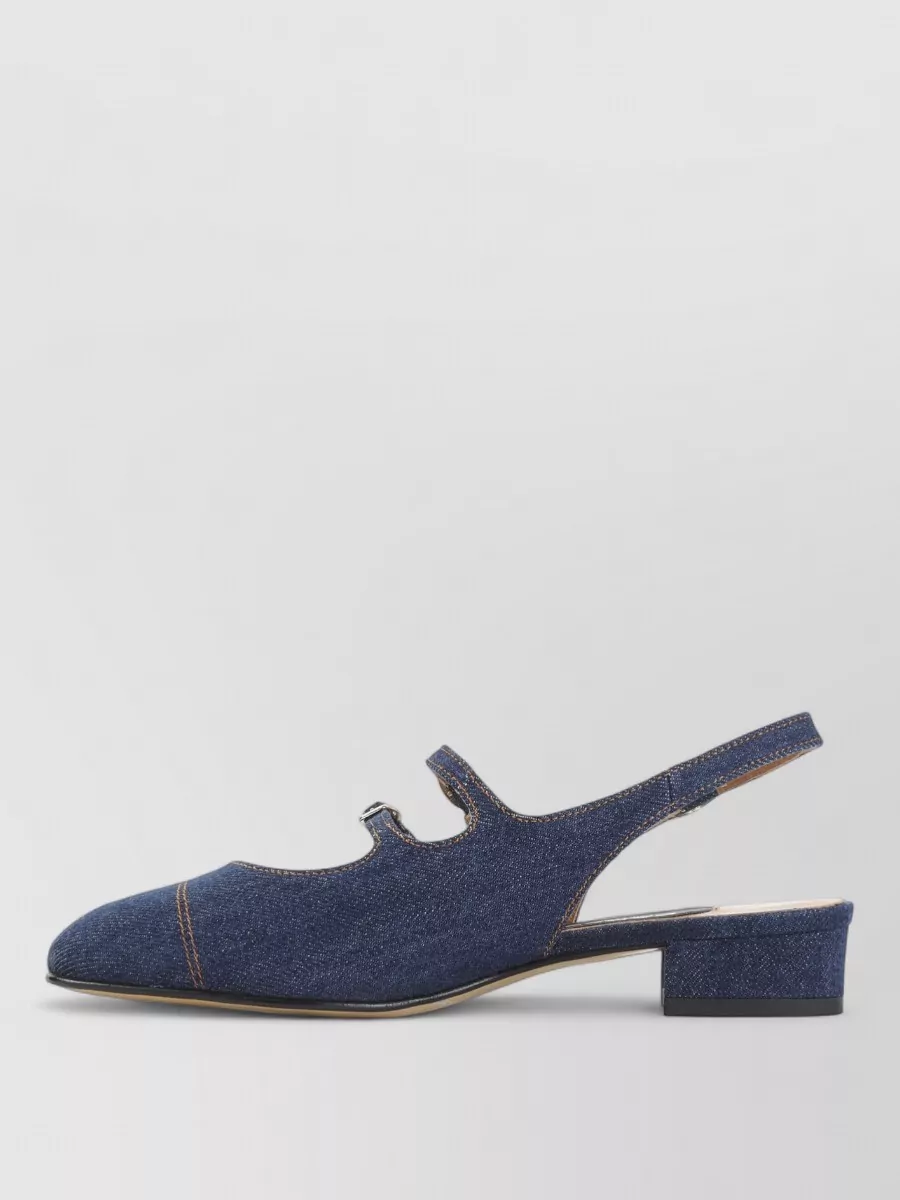 Carel Paris Cotton Mary Jane Pumps