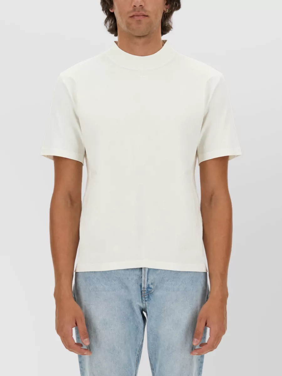 Courrèges cotton logo t-shirt