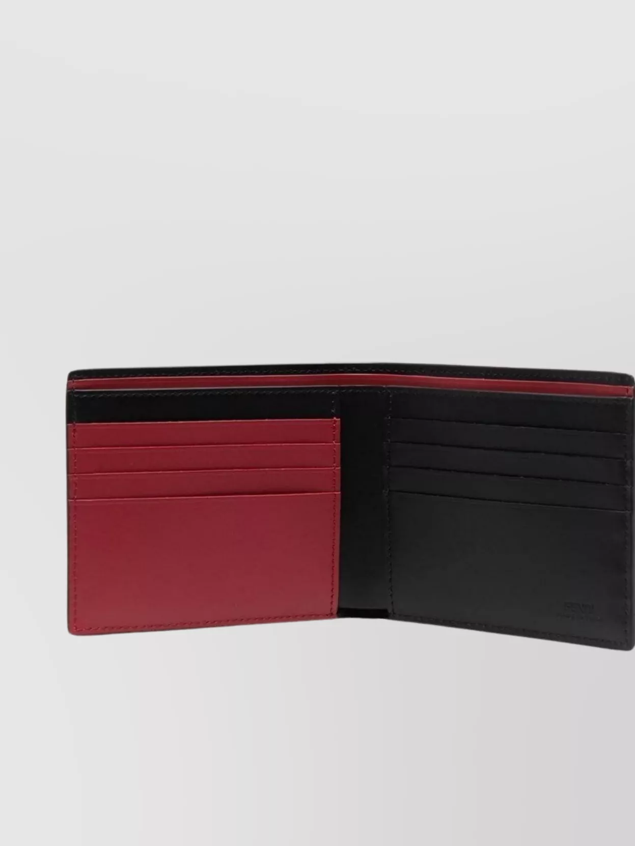 Fendi Shadow Leather Bi-Fold Wallet