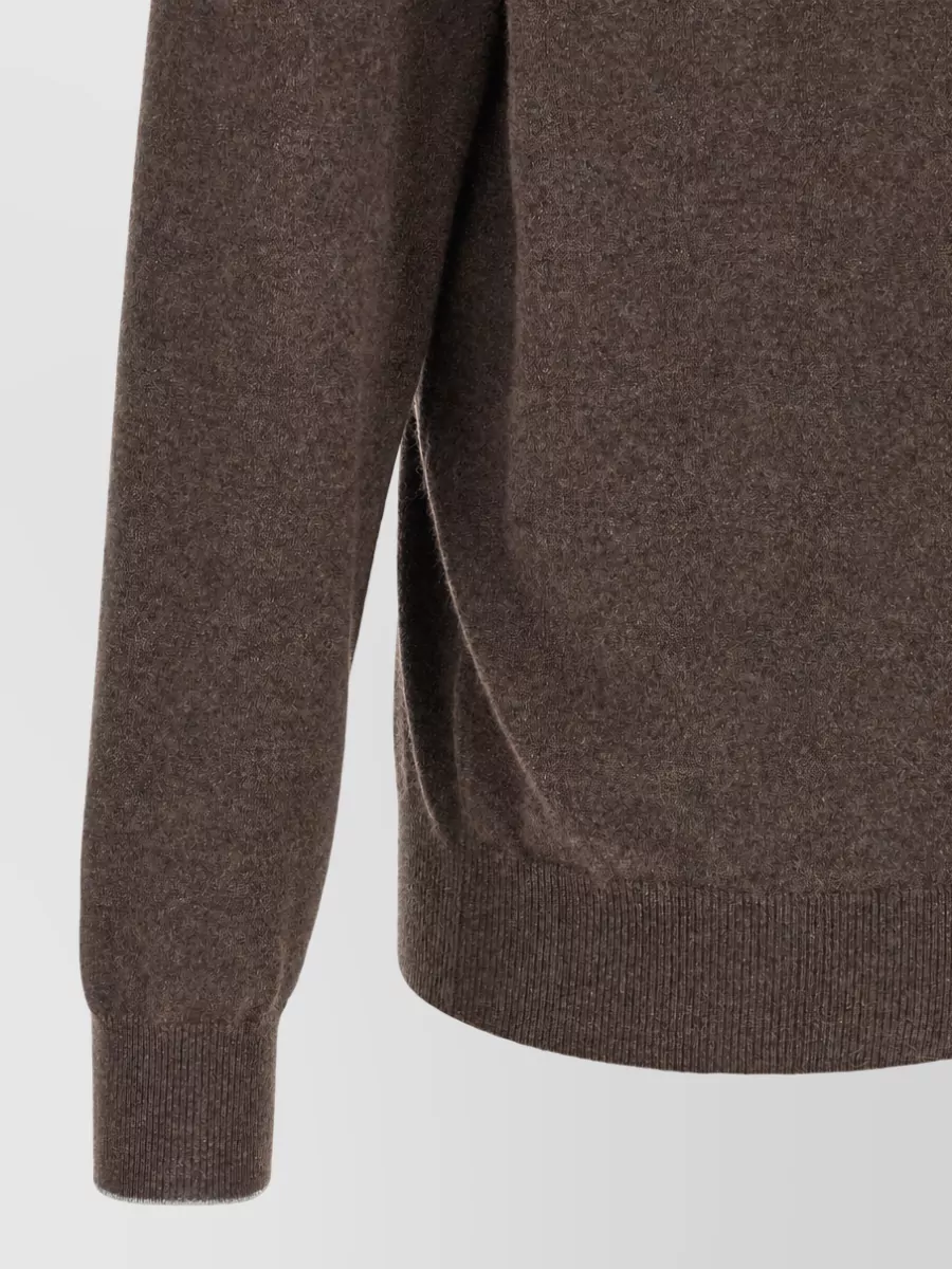 Brunello Cucinelli Cashmere Half-Zip Jumper