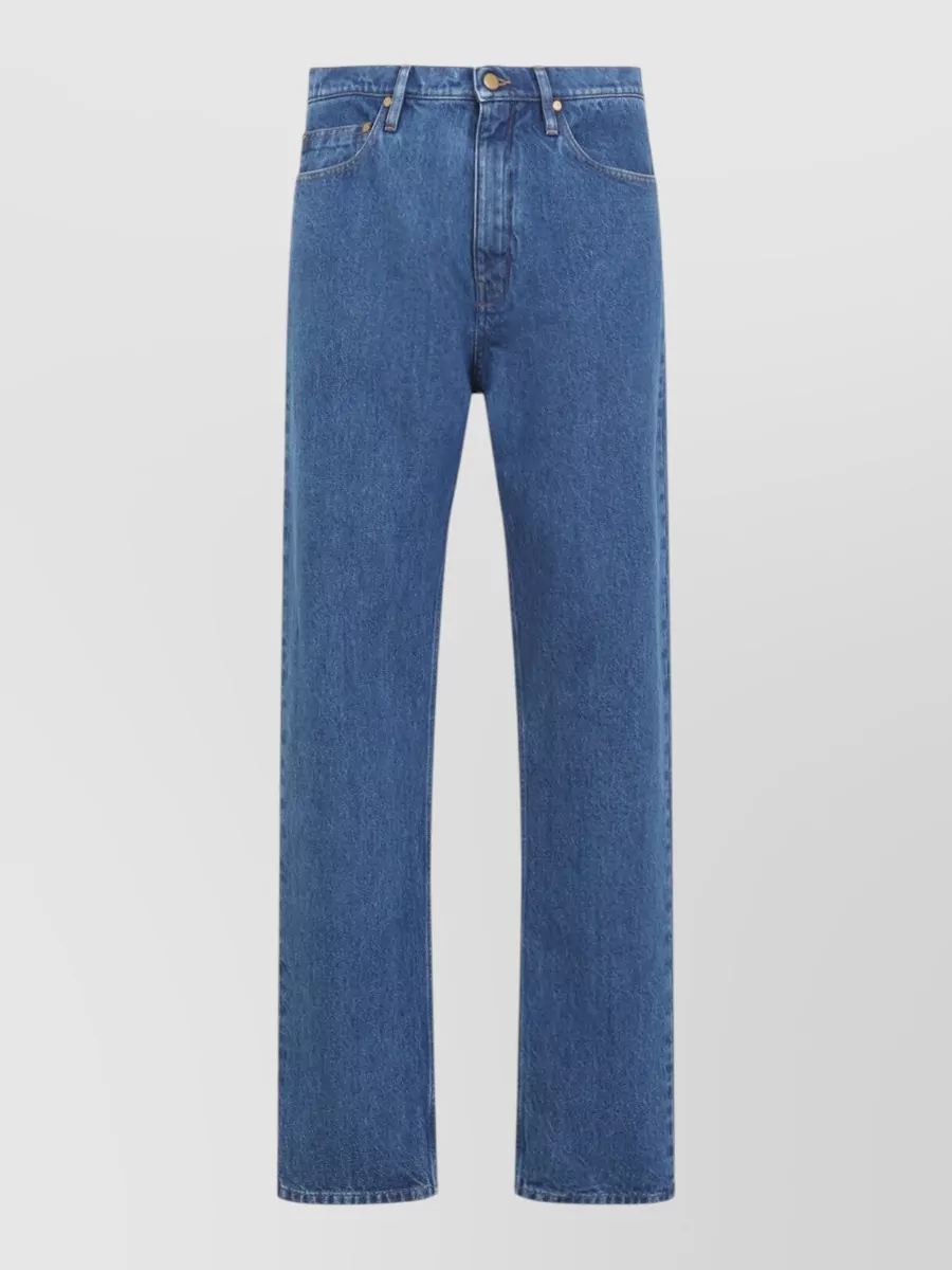 Jil Sander Mid-rise tapered-leg denim jeans