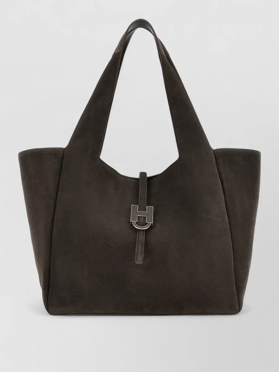 Hogan leather tote bag