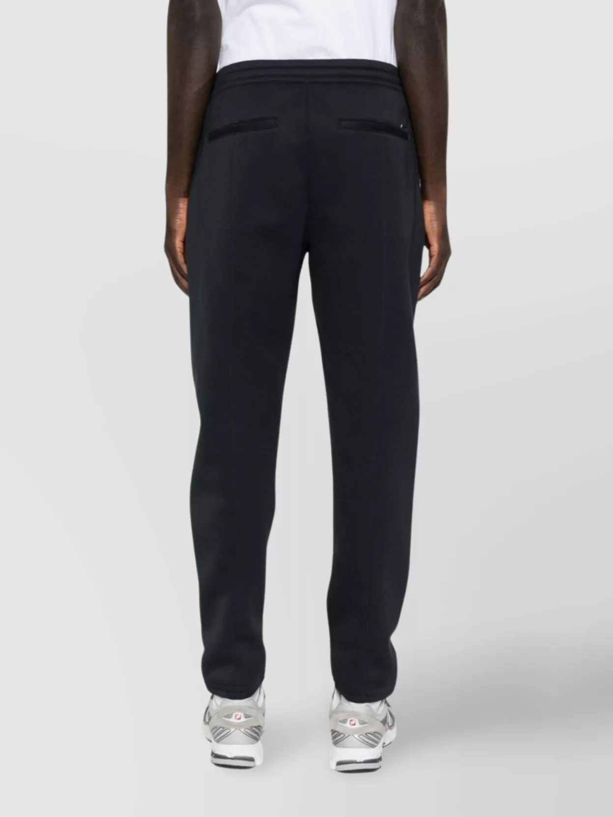 Emporio Armani Relaxed Fit Trousers Featuring Pockets