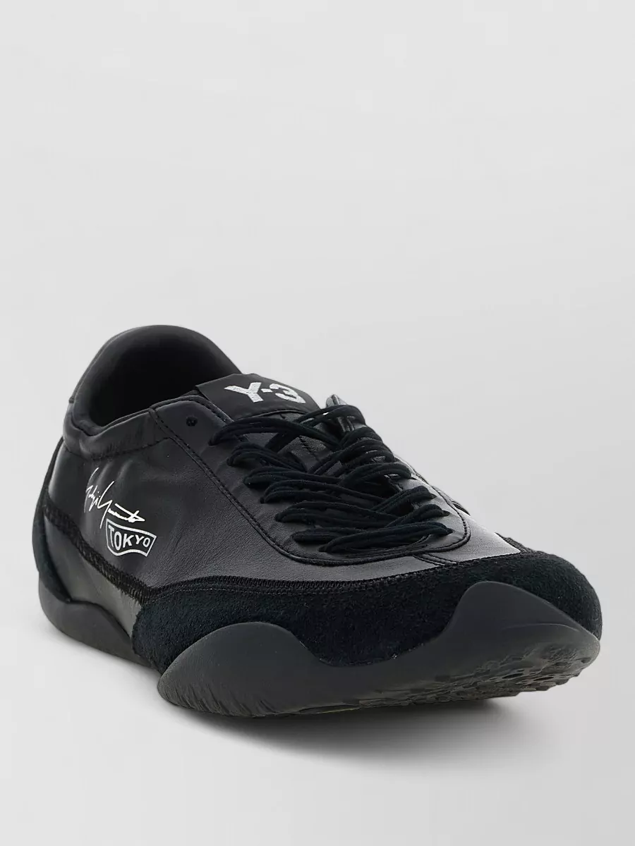 Y-3 leather tokyo lace-up sneakers