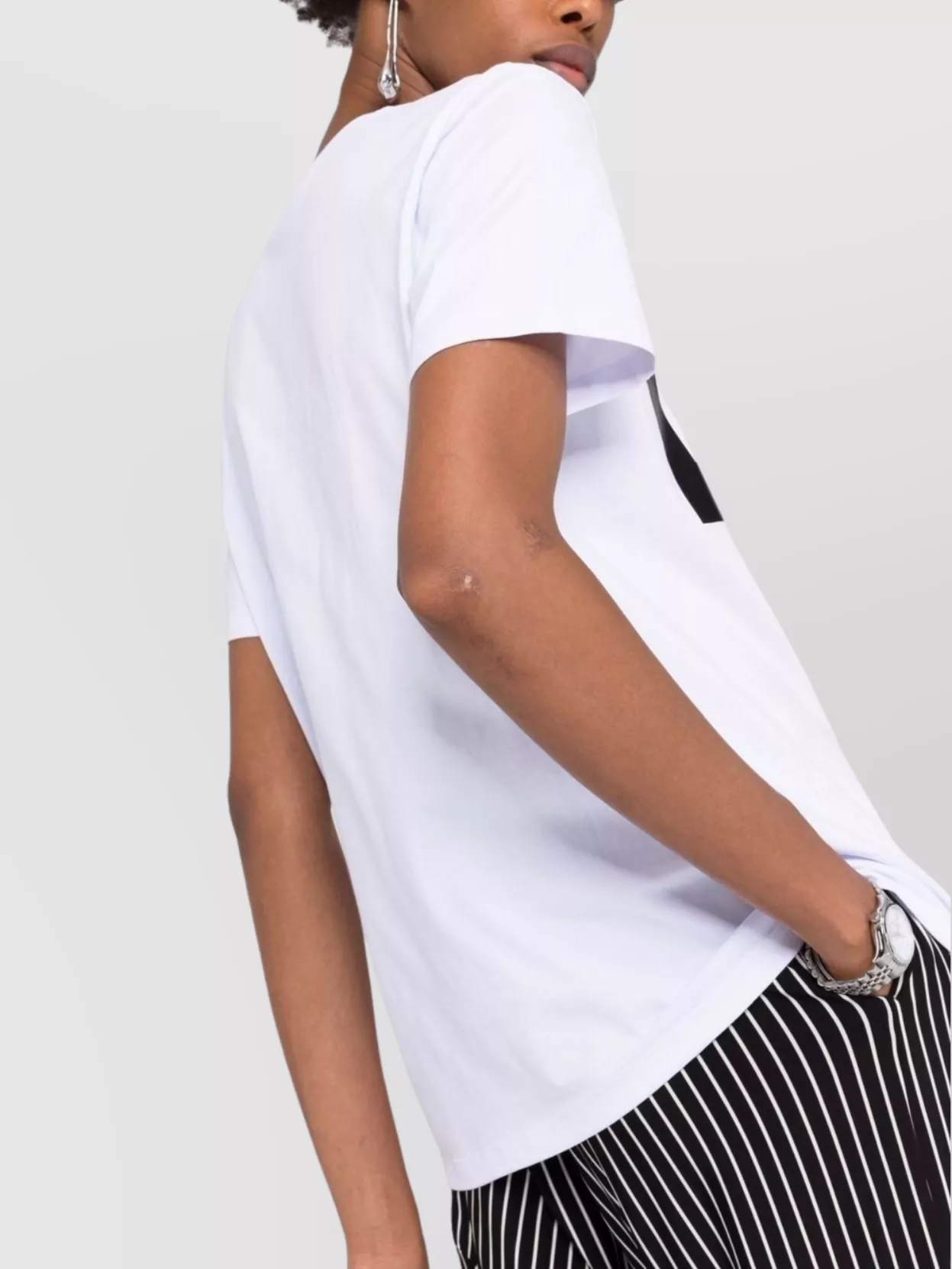 Msgm Relaxed Fit Crew Neck Short Sleeve T-Shirt