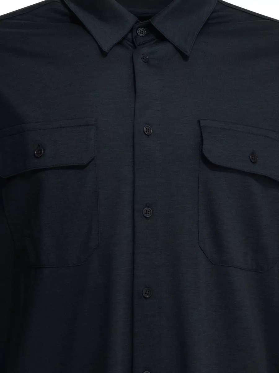Tom Ford Silk Military Shirt