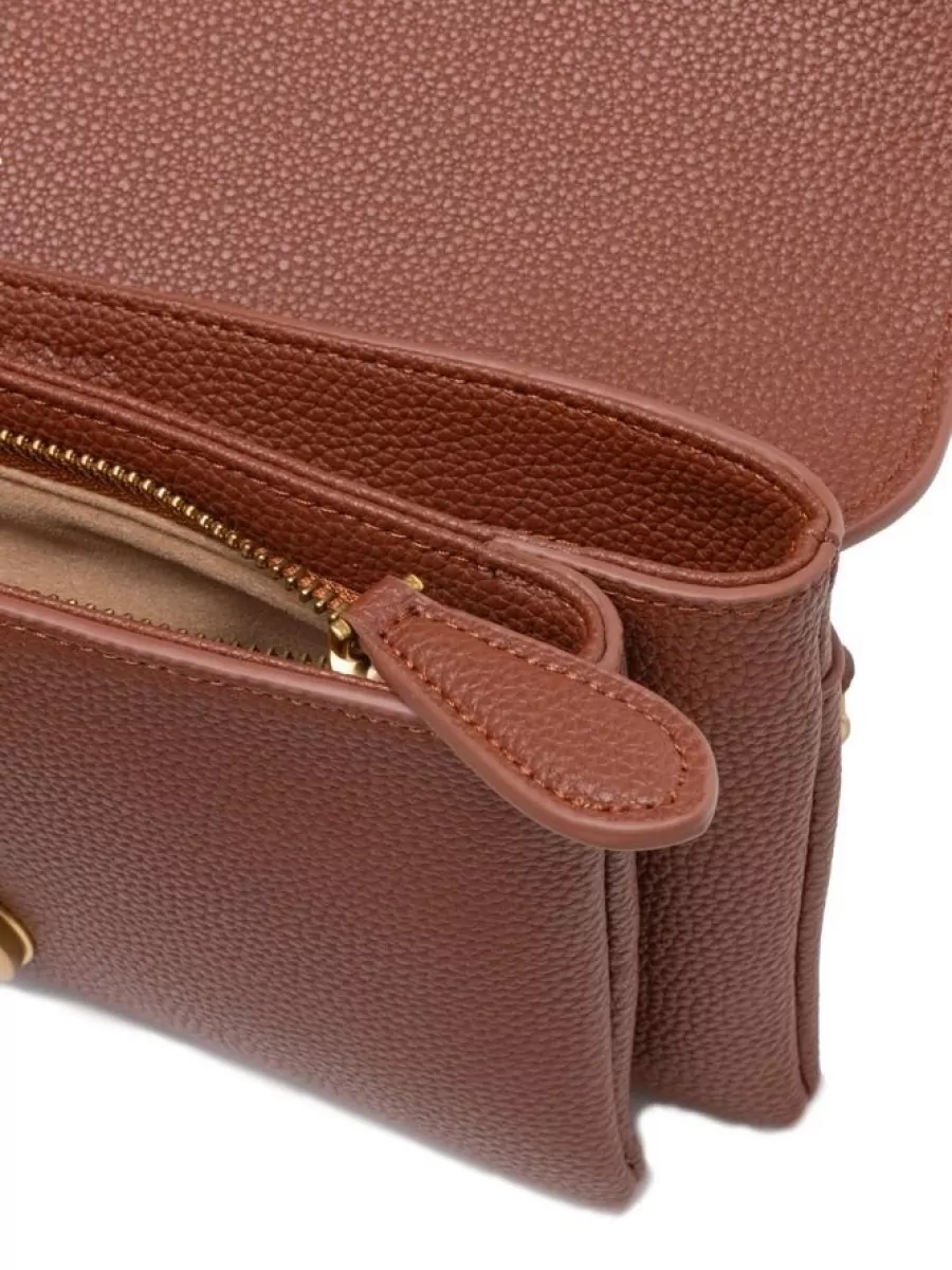 Pinko Love Bag Small Leather Clutch Bag