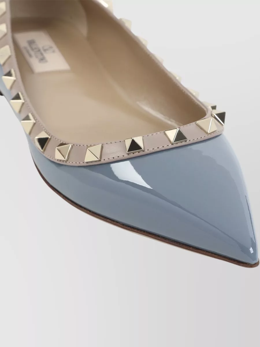 Valentino Garavani Patent Leather Ballerina Shoes