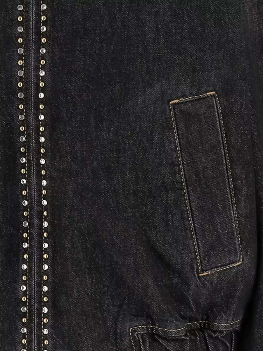 Versace Studded Denim Jacket