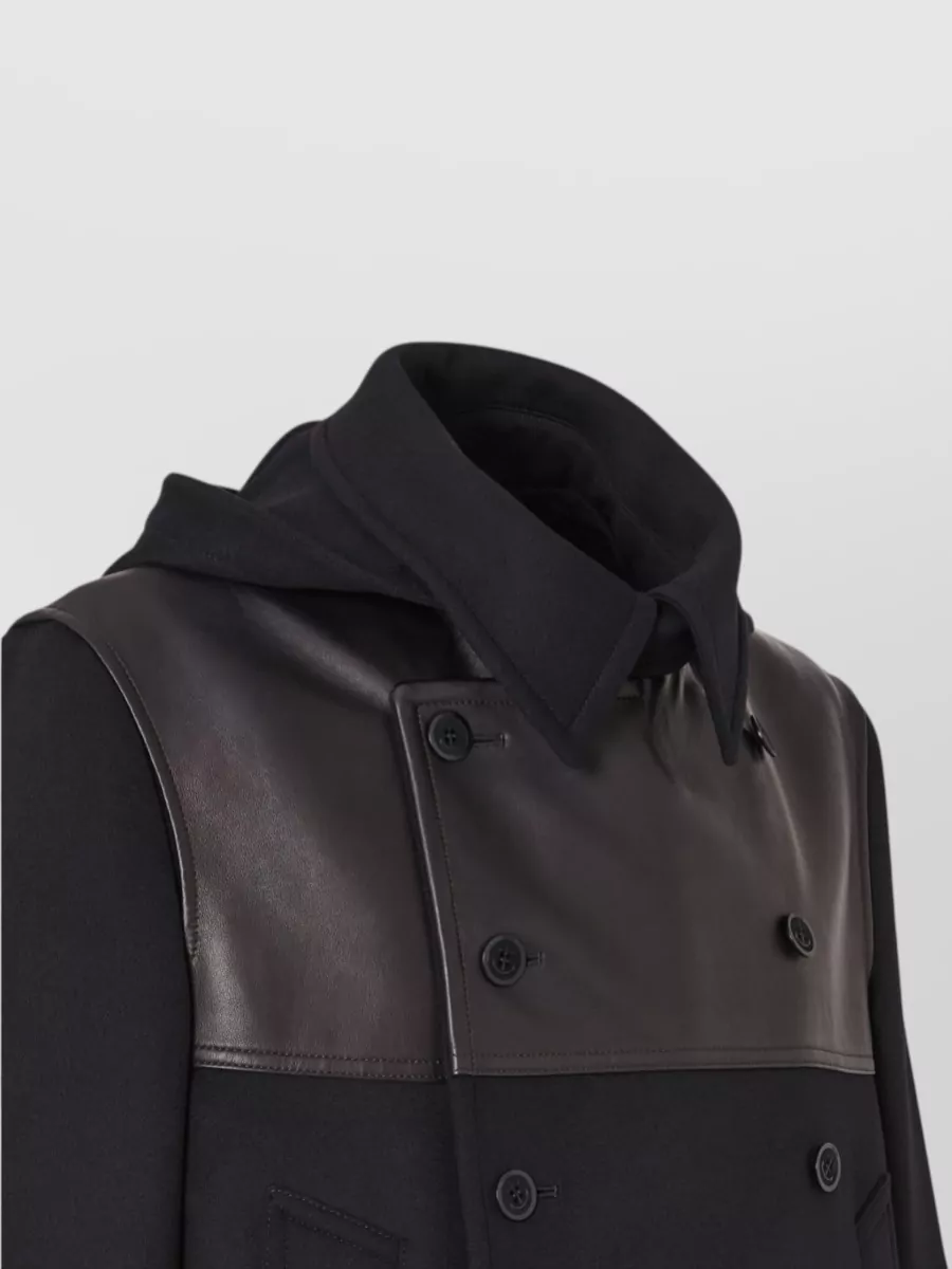 Fendi Wool Double-Breasted Coat