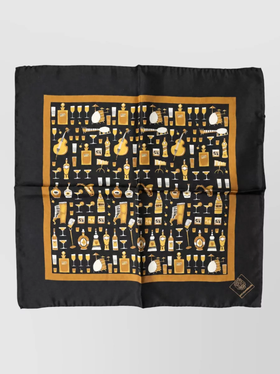 Dolce&Gabbana silk square scarf