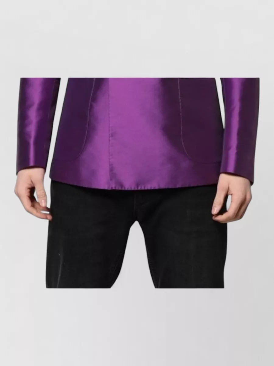Dolce&Gabbana Silk double breasted blazer
