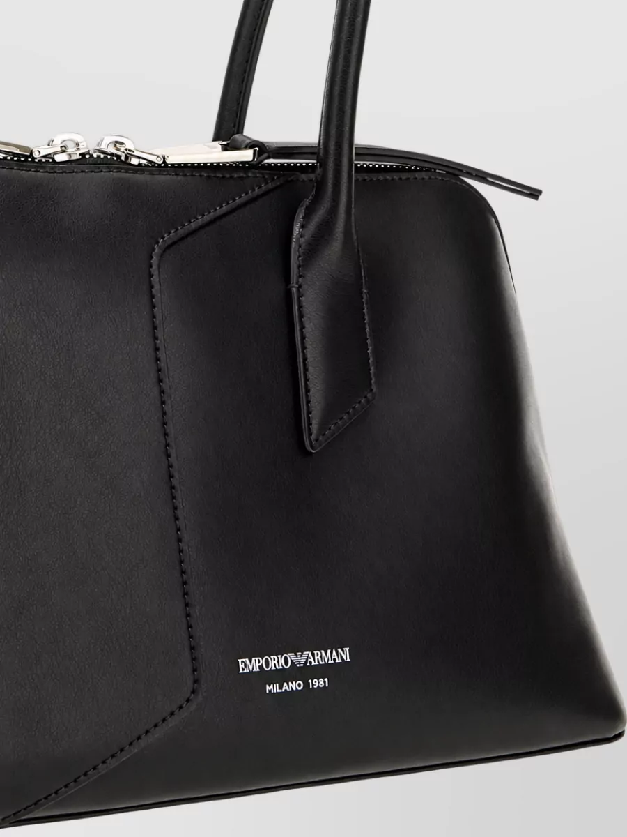 Emporio Armani Leather Shoulder Bag