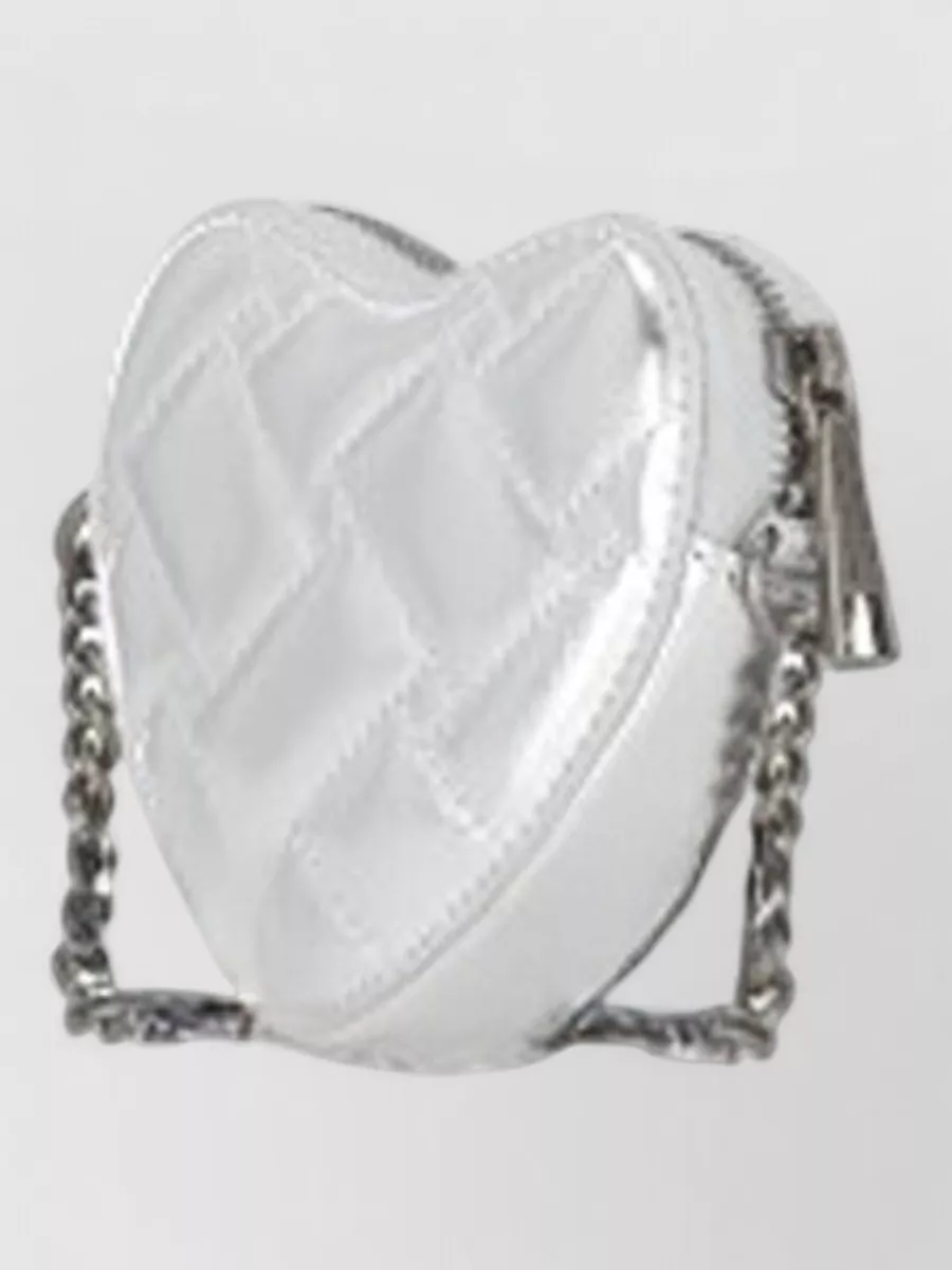 Kurt Geiger Shoulder Bag Heart Chain Strap Detail