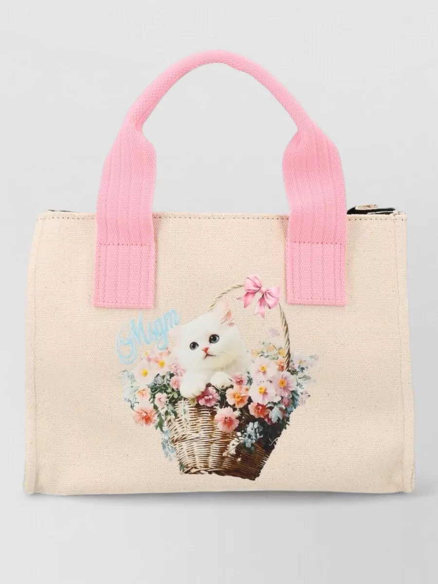 MSGM printed tote bag