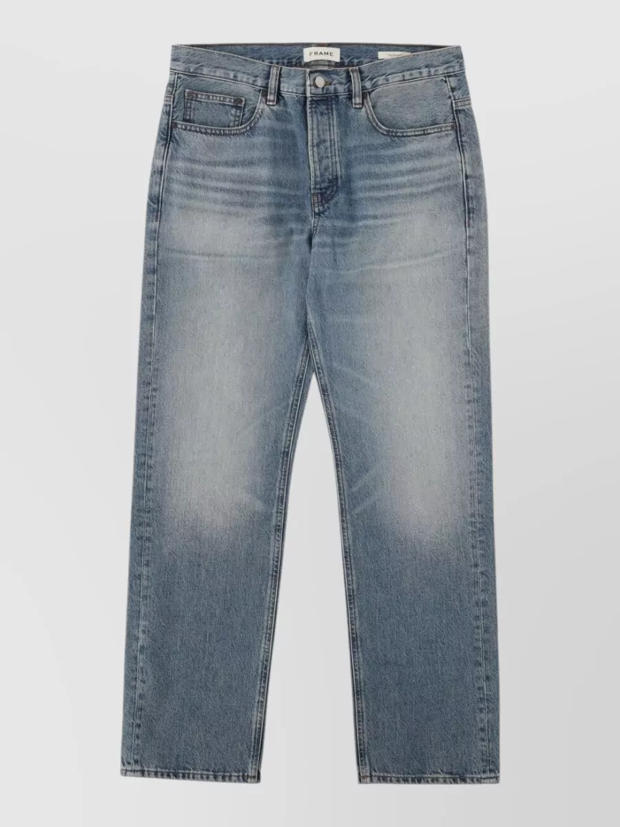 Frame denim straight-leg jeans