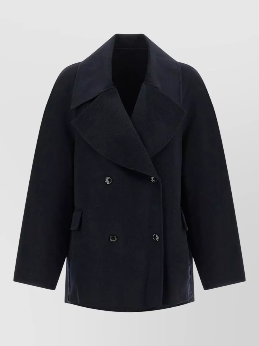 Loulou Studio wool cashmere double-breasted coat